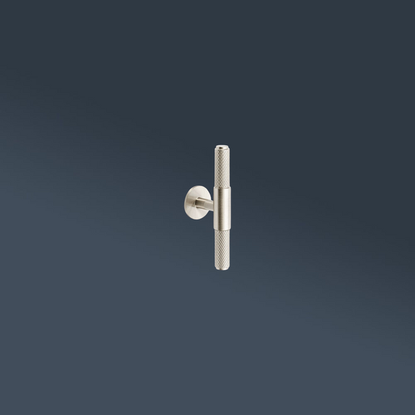 Zanda Zurich Knurled T-Knob Brushed Nickel