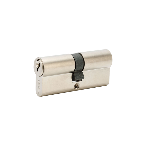 Zanda Euro Double Cylinder Brushed Nickel