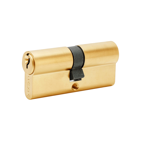 Zanda Euro Double Cylinder Satin Brass