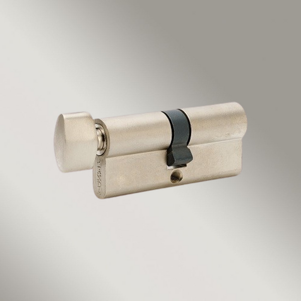 Zanda Euro Single Cylinder Brushed Nickel