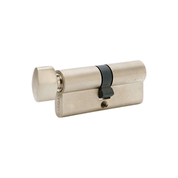 Zanda Euro Single Cylinder Brushed Nickel