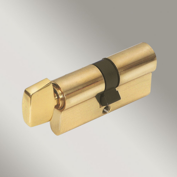 Zanda Euro Single Cylinder Satin Brass