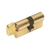 Zanda Euro Single Cylinder Satin Brass