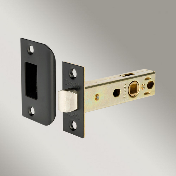 Zanda Tubular Latches 60mm Matte Black