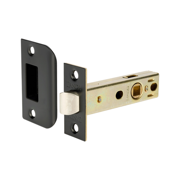 Zanda Tubular Latches 60mm Matte Black