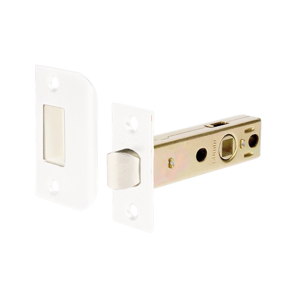 Zanda Tubular Latches 60mm White
