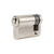 Zanda Euro Half Cylinder Key Brushed Nickel