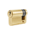 Zanda Euro Half Cylinder Key Satin Brass
