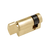 Zanda Euro Half Cylinder Snib Satin Brass