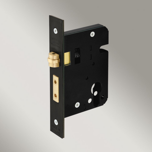 Zanda Roller Mortice Lock Heavy Duty Matte Black