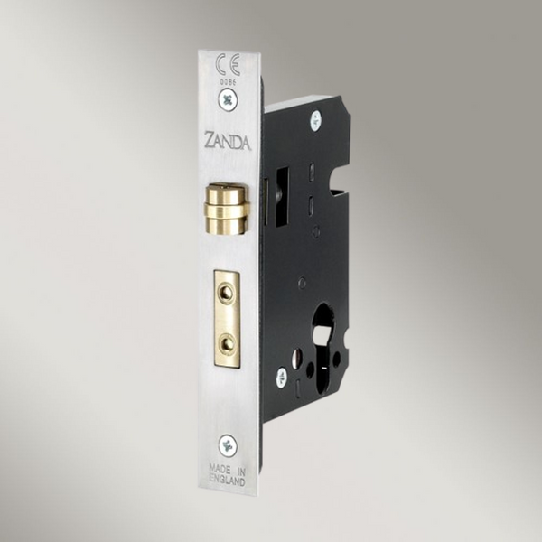 Zanda Roller Mortice Lock Heavy Duty Stainless Steel