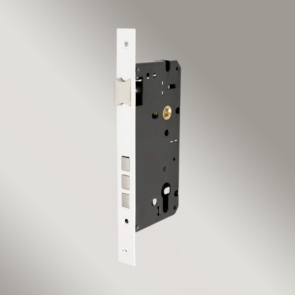 Zanda Euro Mortice Lock White