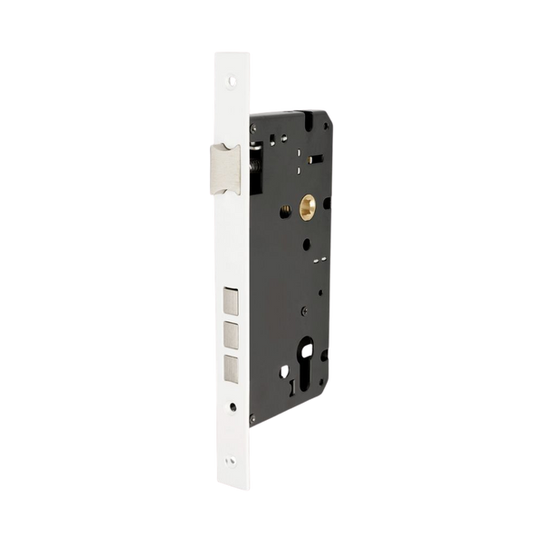 Zanda Euro Mortice Lock White