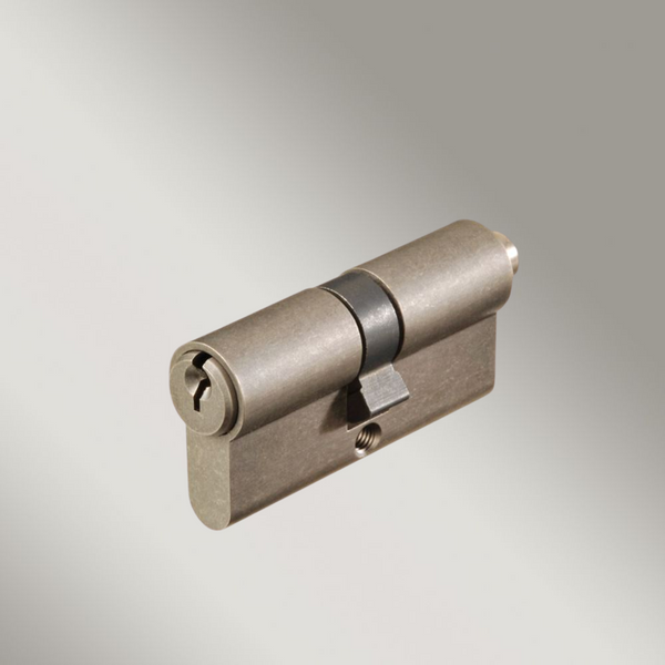 Zanda Euro Double Cylinders Graphite Nickel