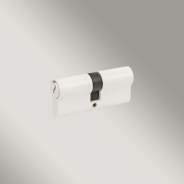 Zanda Euro Double Cylinder White