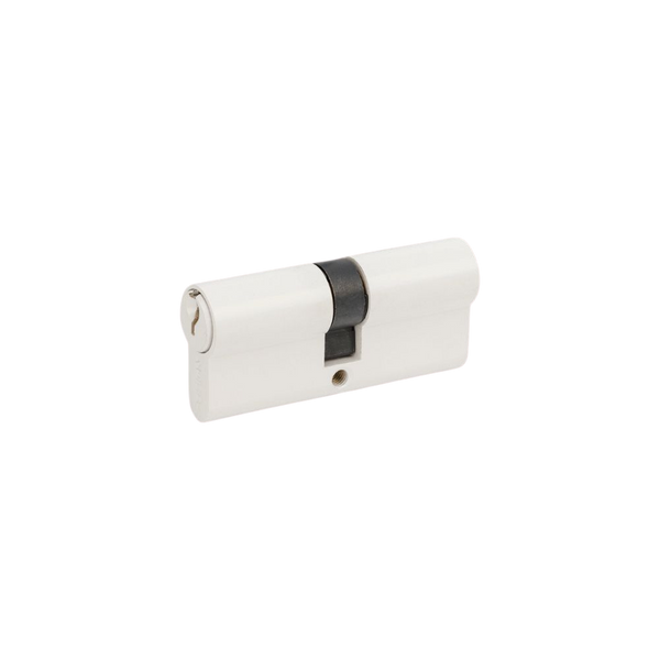 Zanda Euro Double Cylinder White