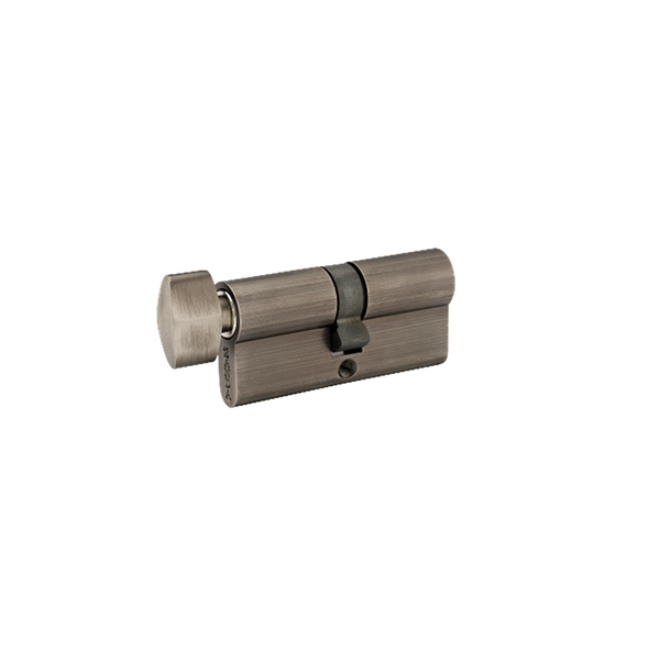 Zanda Euro Single Cylinders Graphite Nickel
