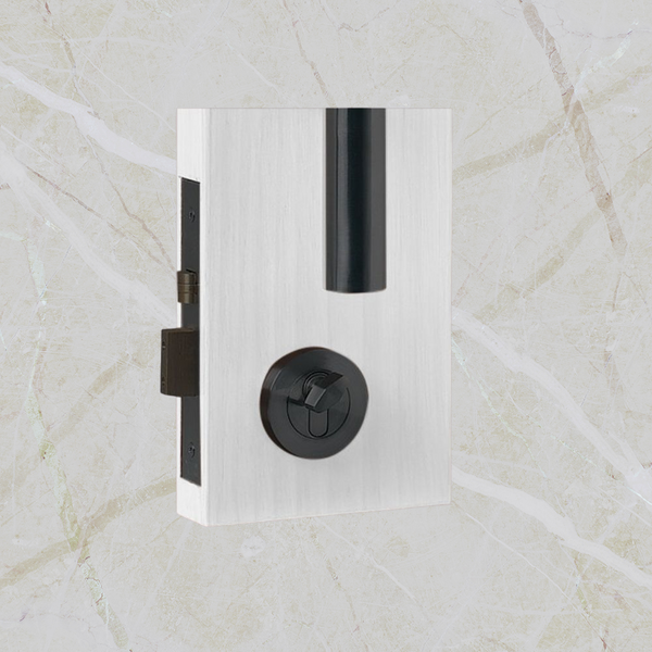 Zanda Round Roller Lock Kits Matte Black