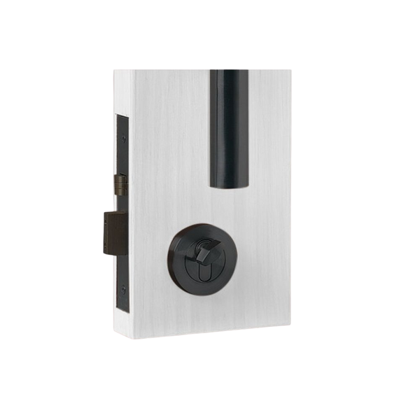 Zanda Round Roller Lock Kits Matte Black