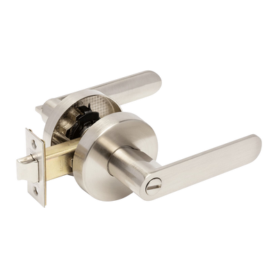 Zanda Sceptre Privacy Set Door Handle Brushed Nickel