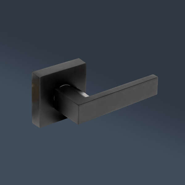 Zanda Trident Dummy Set Door Handle Matte Black