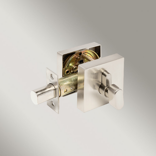 Zanda Triad Square Slimline Deadbolts Brushed Nickel