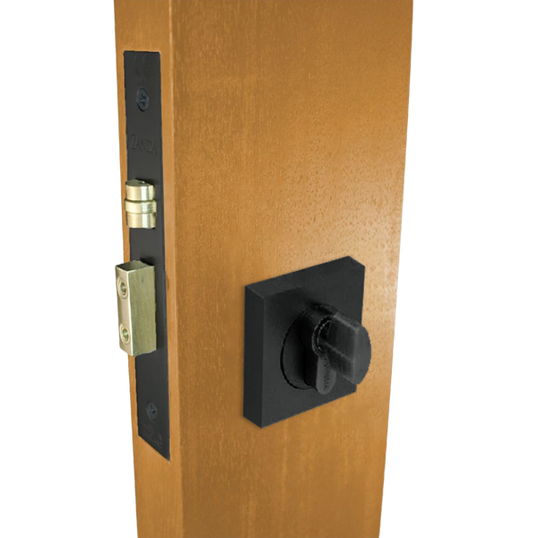 Zanda Square Roller Lock Kits Matte Black