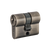 Zanda Euro Double Cylinders Graphite Nickel