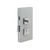 Zanda Double Turn Lock Kits Brushed Nickel