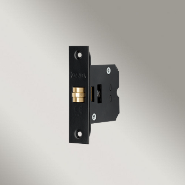 Zanda Roller Mortice Catch Matte Black