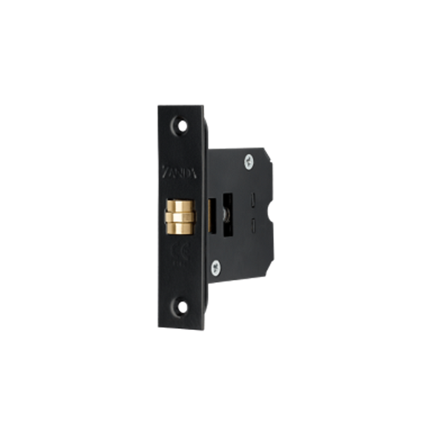 Zanda Roller Mortice Catch Matte Black