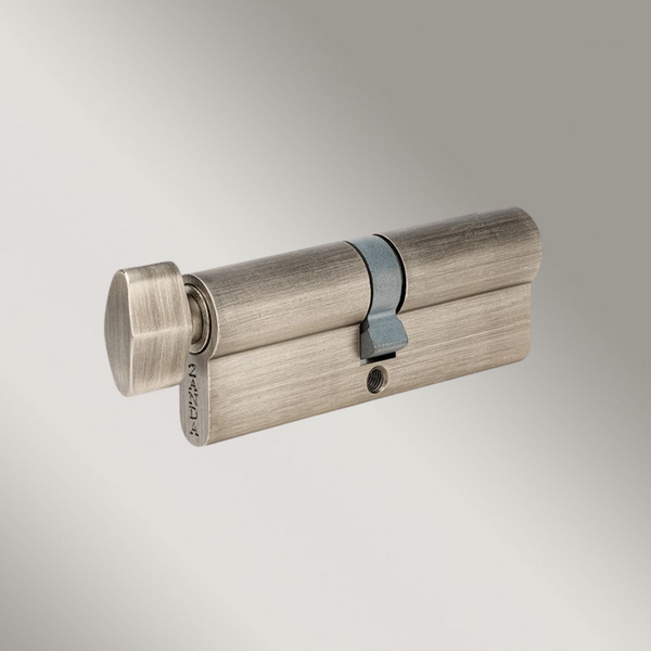 Zanda Euro Single Cylinders Graphite Nickel