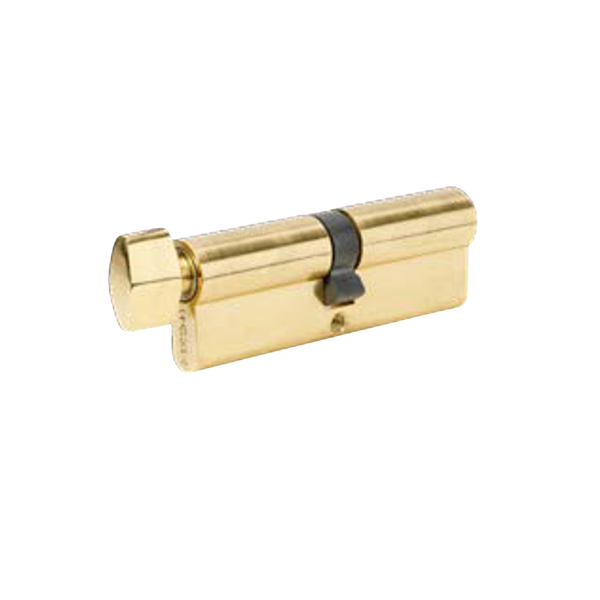 Zanda Euro Single Cylinder Satin Brass