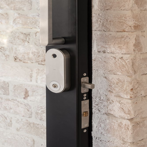 Zanda Stealth Smart Lock Deadbolts Brushed Nickel