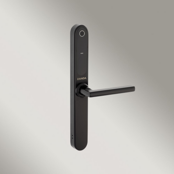 Zanda Stealth Smart Lock Longplates Matte Black