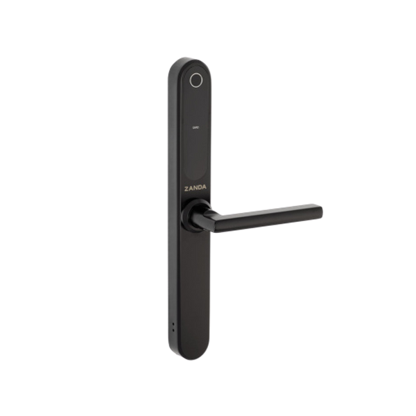 Zanda Stealth Smart Lock Longplates Matte Black