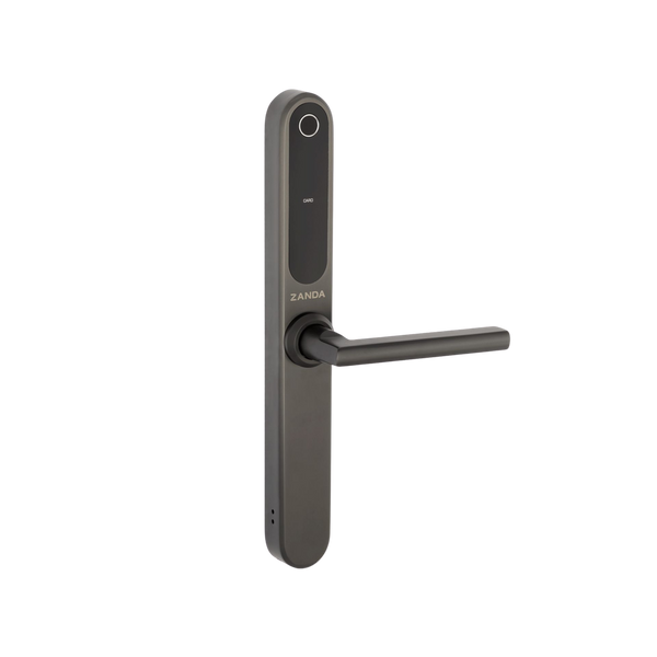 Zanda Stealth Smart Lock Longplates Graphite Nickel