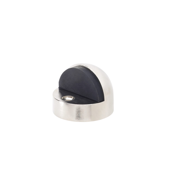 Zanda Raised Half Moon Door Stop Brushed Nickel