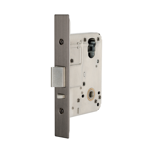 Zanda Commercial Mortice Lock Graphite Nickel
