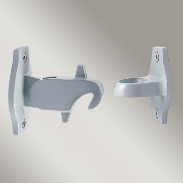 Zanda Door Holder Satin Chrome