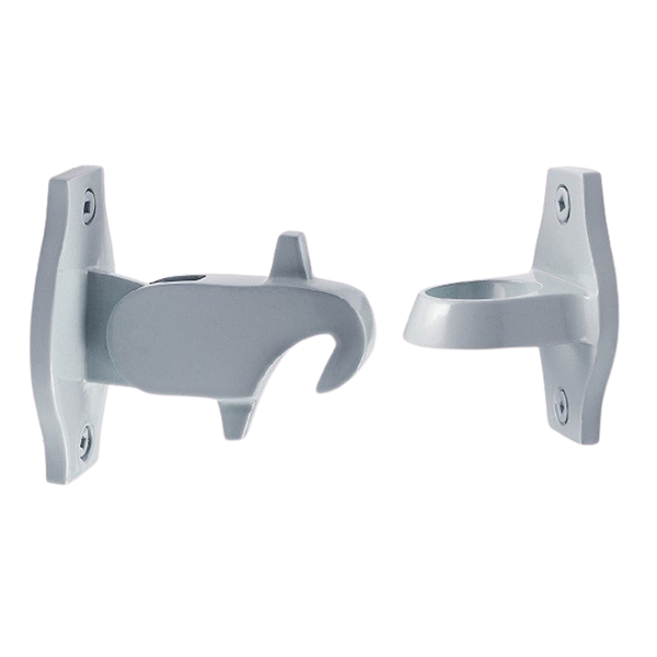 Zanda Door Holder Satin Chrome