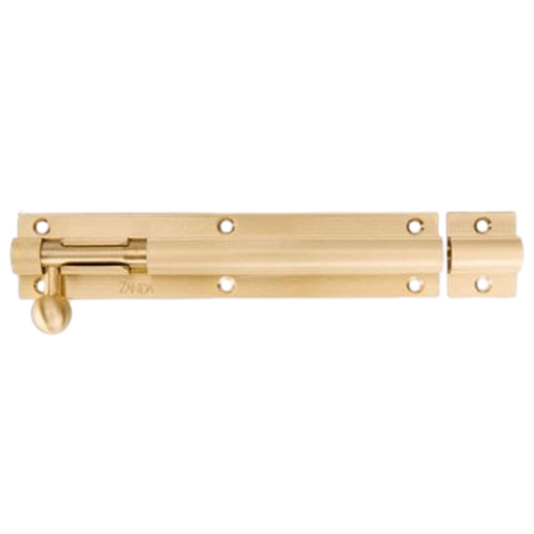 Zanda Barrel Bolts Satin Brass