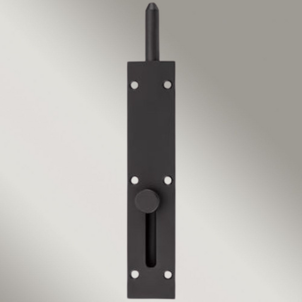Zanda Reverse Barrel Bolt Matte Black