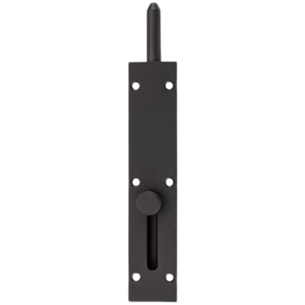 Zanda Reverse Barrel Bolt Matte Black