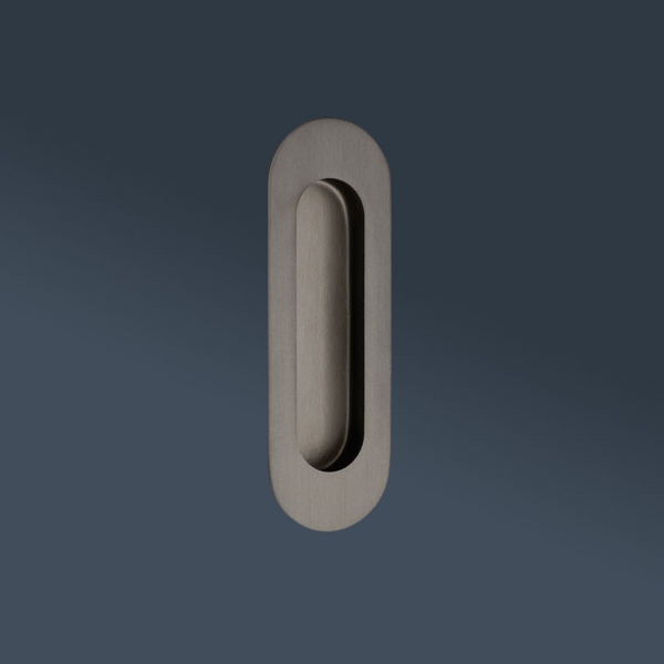 Zanda Duke Flush Pull 120mm Graphite Nickel