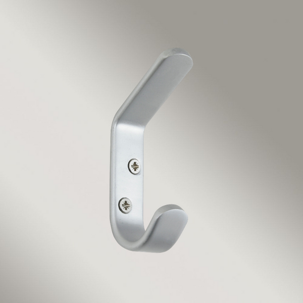 Zanda Hat and Coat Hook Satin Anodized