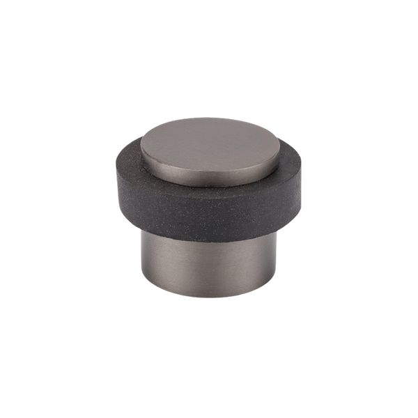 Zanda Round Floor Mount Door Stop Graphite Nickel