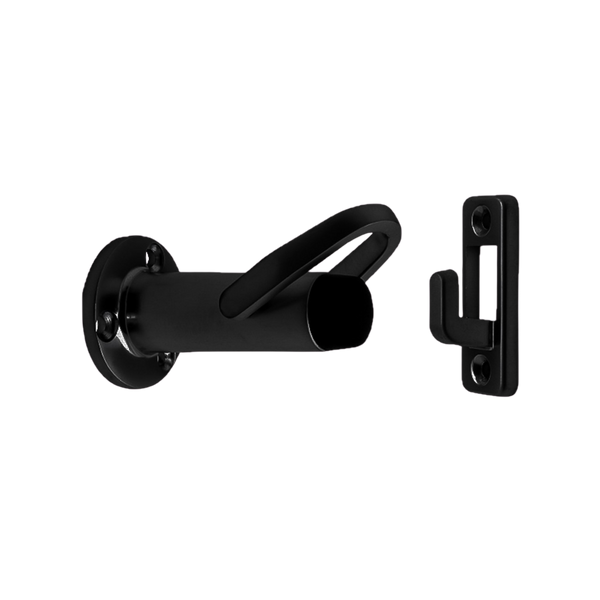 Zanda Door Stop and Holder Matte Black
