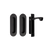 Zanda Duke Flush Pull Kit 120mm Matte Black