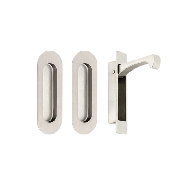 Zanda Duke Flush Pull Kit 120mm Stainless Steel